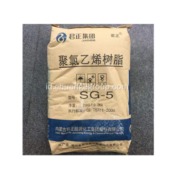 Resin Pvc Plastik Berkualitas Tinggi SG5 K67 Junzheng